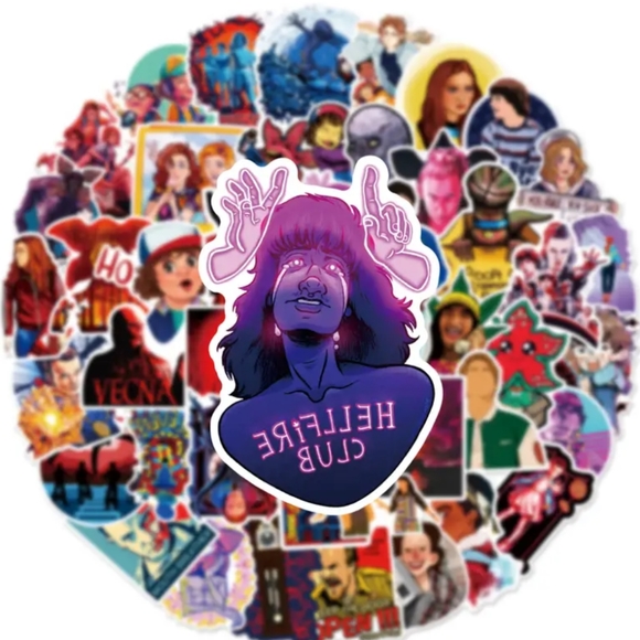 Stranger Things Stickers - Picture 10 of 10